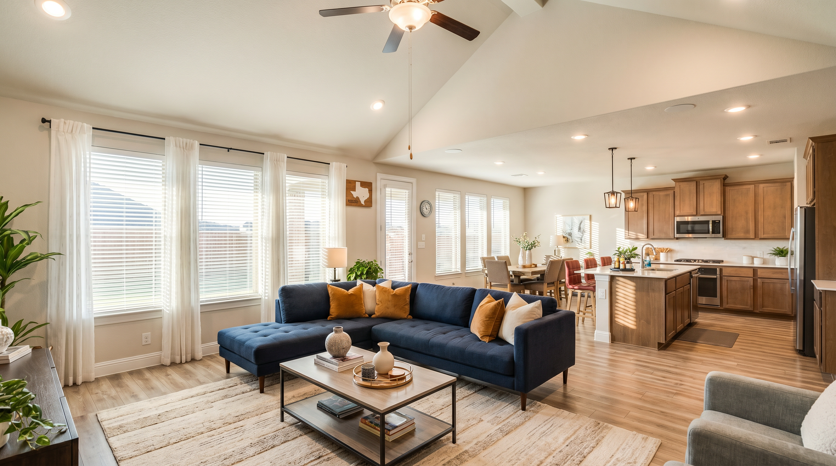 148 Palmillas Drive — Luxury Family Room with Vaulted Ceiling